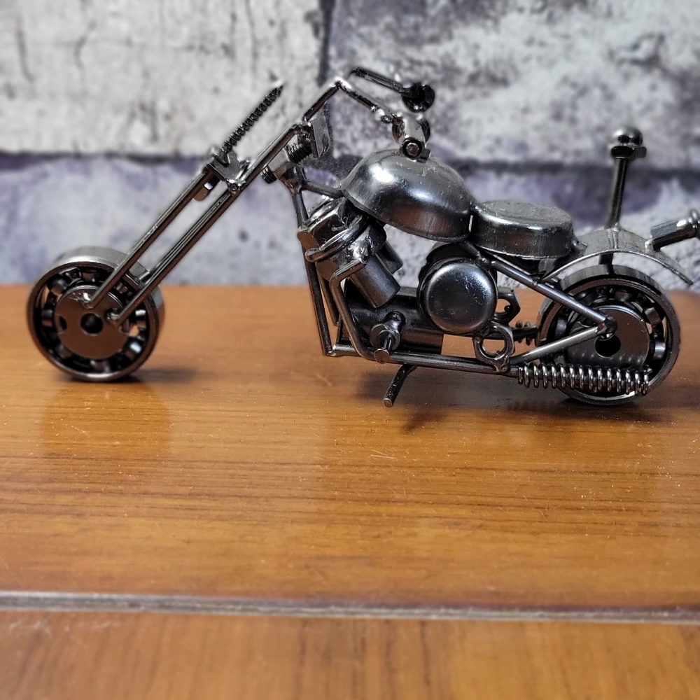 Handmade Iron Mini Bike - Picture 4 of 4